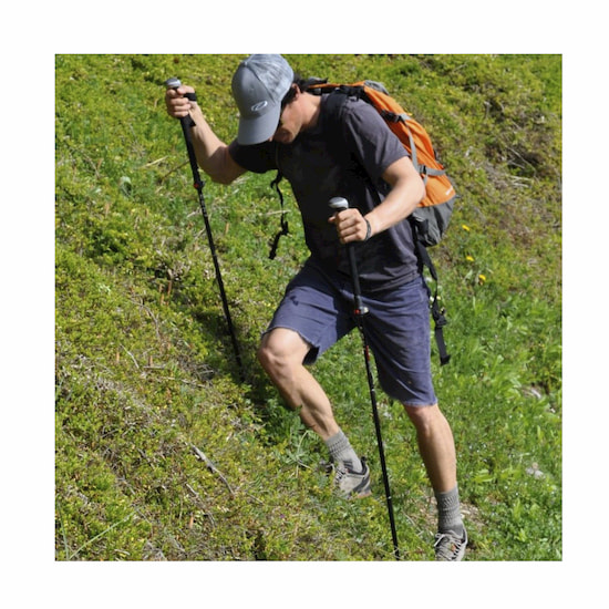 Técnica Ascenso con bastones trekking senderismo